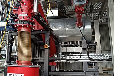 Pyrolyse-Pilotanlage