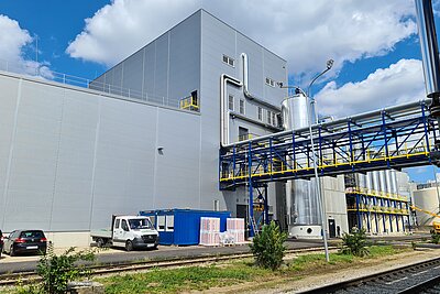 Außenansicht einer Betainanlage